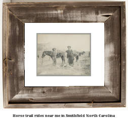 horse trail rides near me in Smithfield, North Carolina